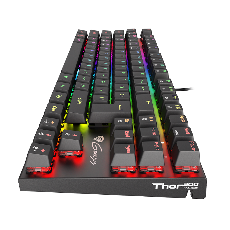 Clavier Gaming Mecanique Genesis Thor Tkl Rgb