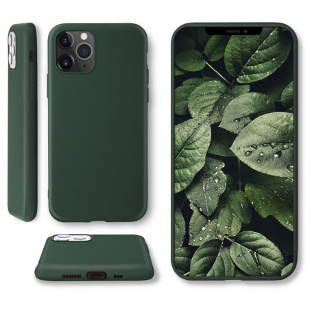 Etui De Protection Silicone KSIX Pour IPhone 12 Pro Max Vert