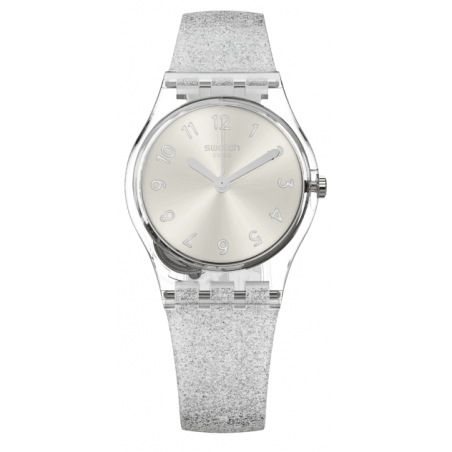 Montre Pour Femme Swatch Silver Glistar Too Lk E