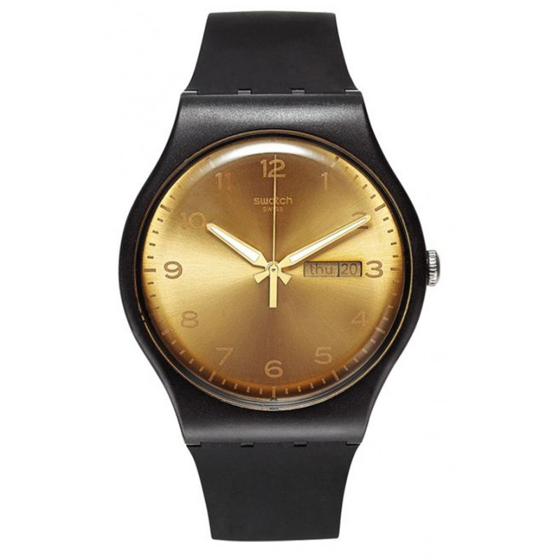 Montre Mixte Swatch Golden Friend SUOB716 Atelier Yuwa Ciao Jp