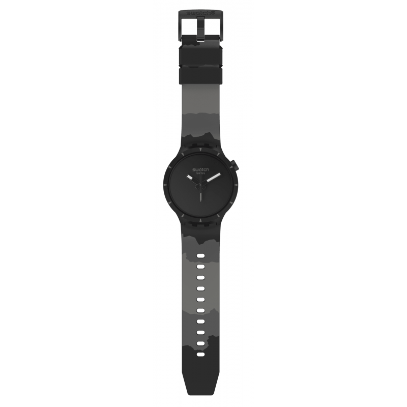 Montre Mixte Swatch BIG BOLD BIOCERAMIC BASALT SB03B110