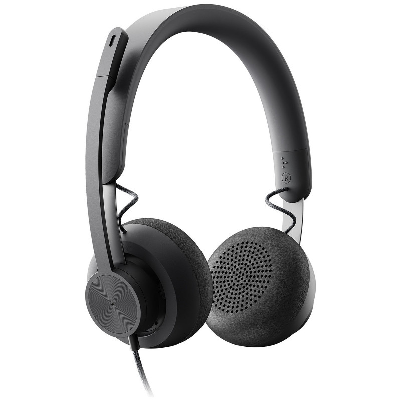 Casque Filaire USB Logitech Zone Wired MSFT Graphite