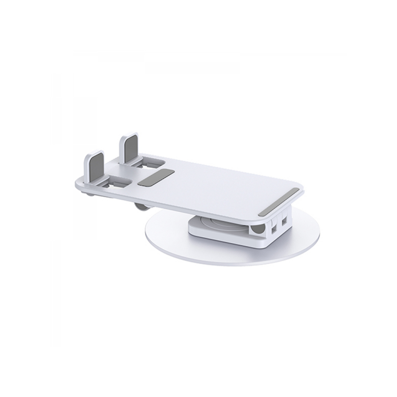 Support WIWI ZM109 ROTATIONNEL DE BUREAU POUR SMARTPHONE ET TABLETT Blanc