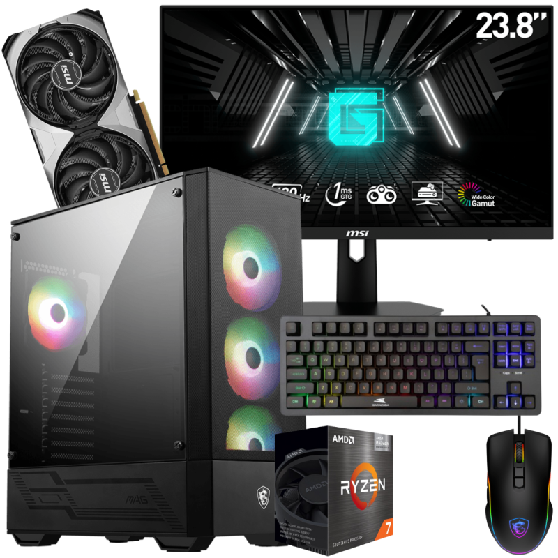 Setup Gamer Special Pc De Bureau Gaming Ryzen X Rtx